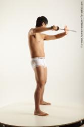 Fighting reference poses of Moses